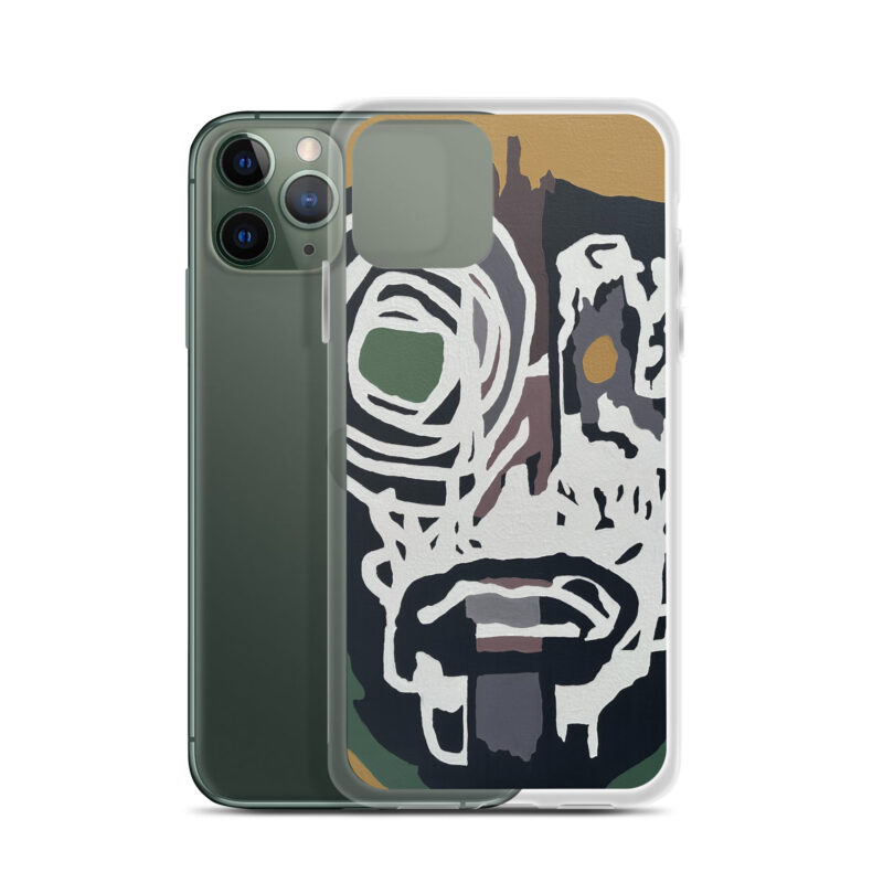 Clear Case for iPhone® | Distorted Face - Image 5