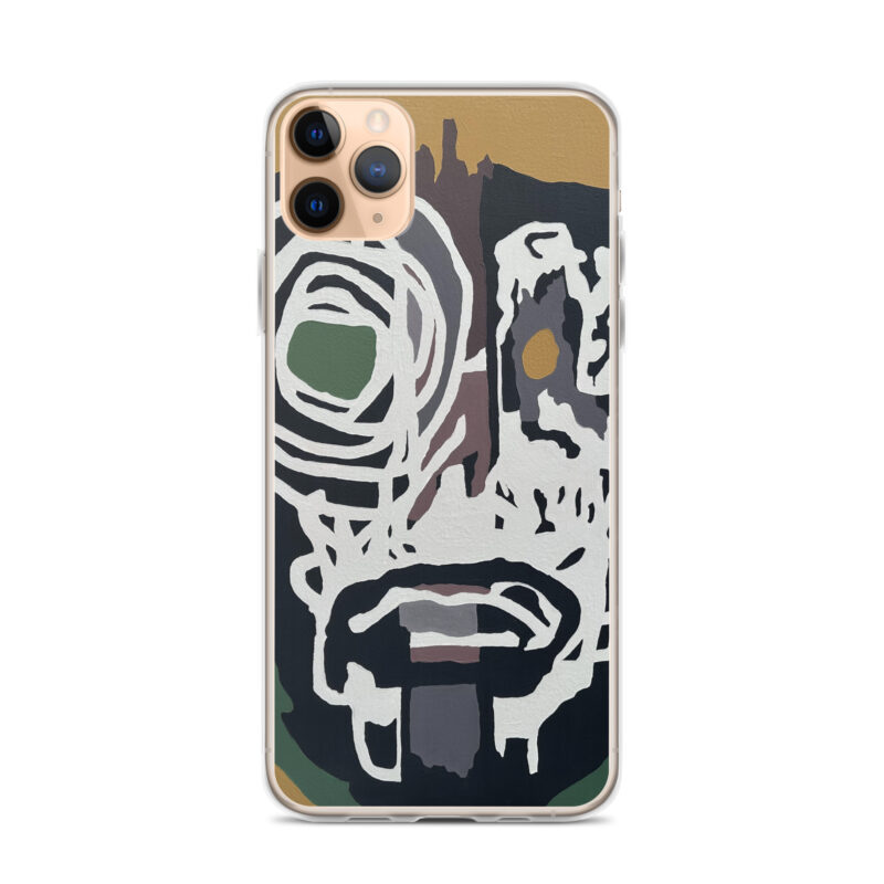 Clear Case for iPhone® | Distorted Face - Image 2