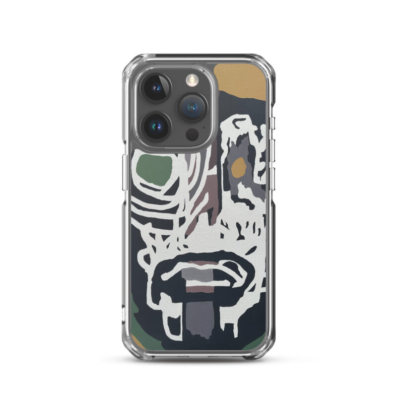 Clear Case for iPhone® | Distorted Face - Image 36