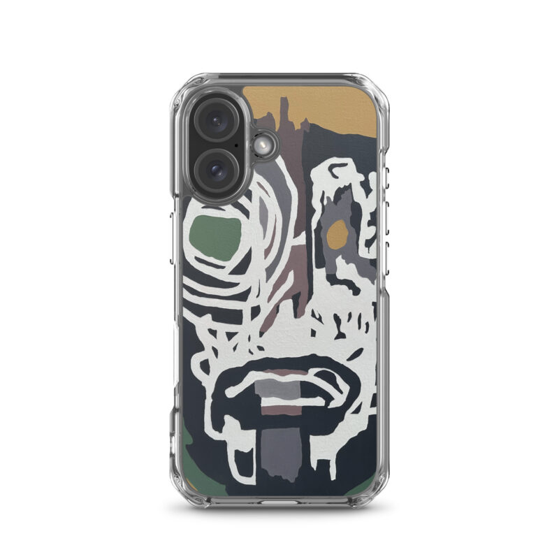 Clear Case for iPhone® | Distorted Face - Image 45