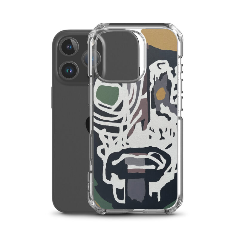 Clear Case for iPhone® | Distorted Face - Image 44