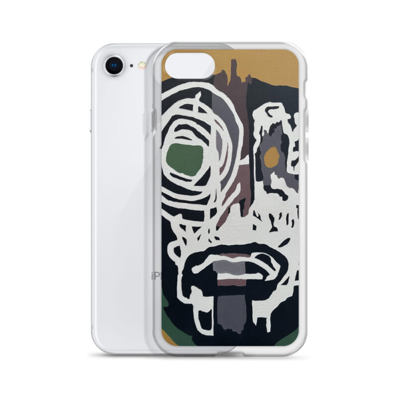 Clear Case for iPhone® | Distorted Face - Image 48