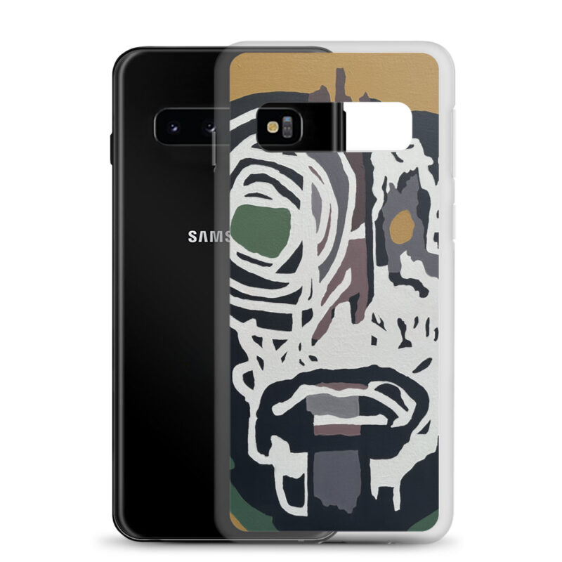 Clear Case for Samsung® | Distorted Face - Image 3